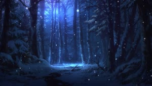 PC EDIT Winter Forest Live Wallpaper Free