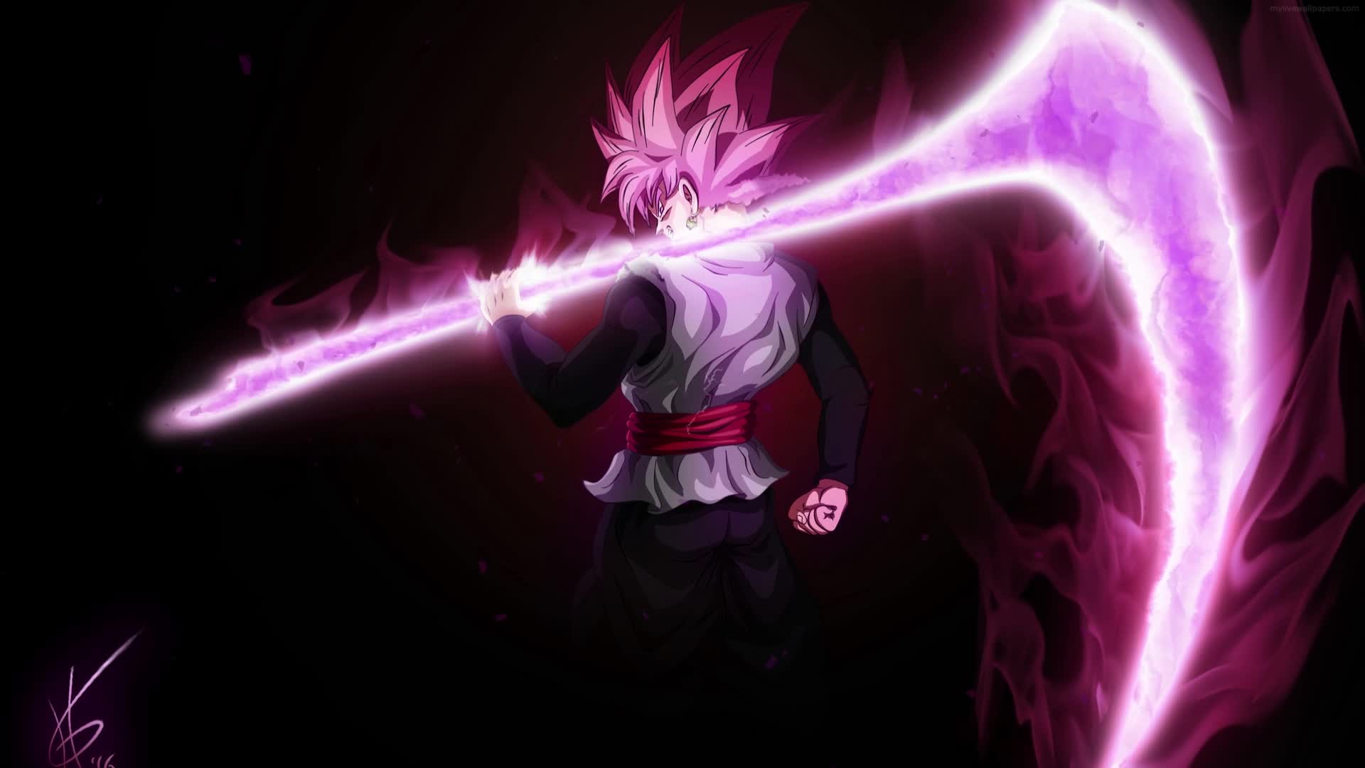 Download PC Super Saiyan Rose Goku Black 1 Live Wallpaper Free