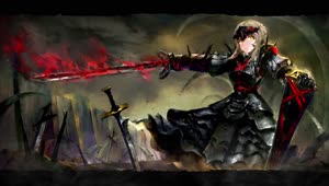 PC Saber Alter Fate Stay Night Live Wallpaper Free