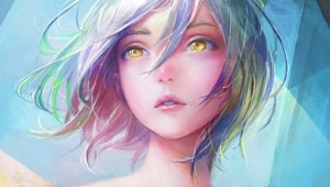 PC Anime Girl Breeze Live Wallpaper Free