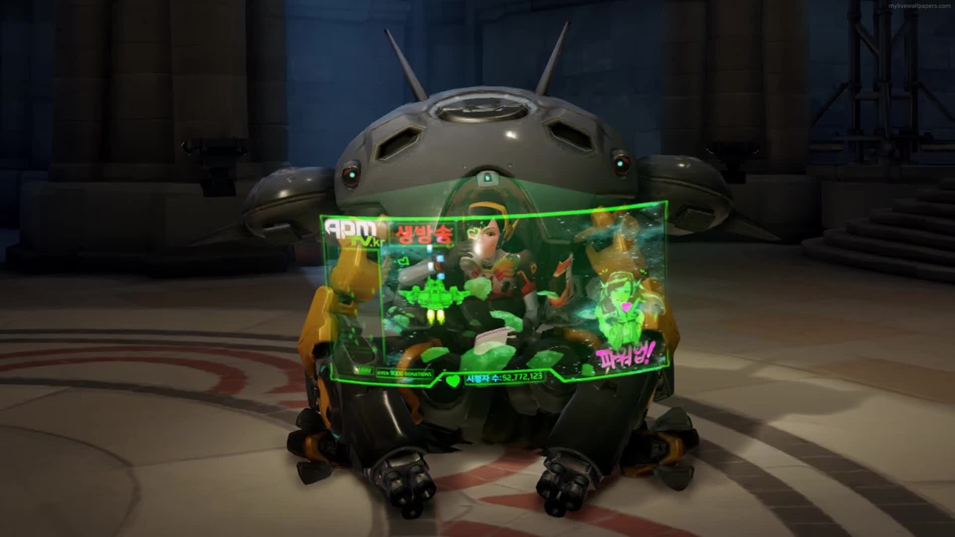 Download PC DVa Gamer OW Live Wallpaper Free