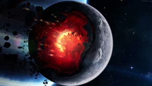 PC Death Of A Planet Live Wallpaper Free