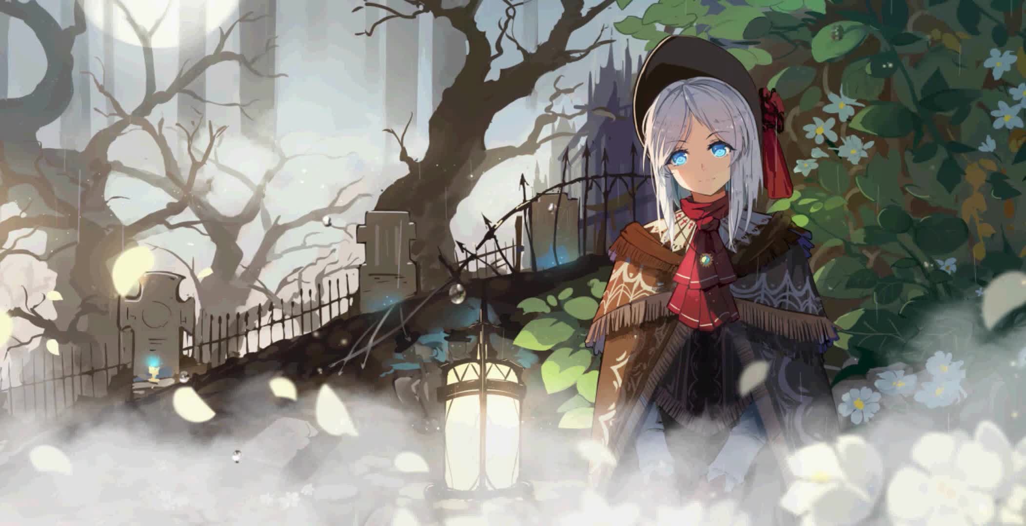 Download PC Anime Girl Rain Live Wallpaper Free