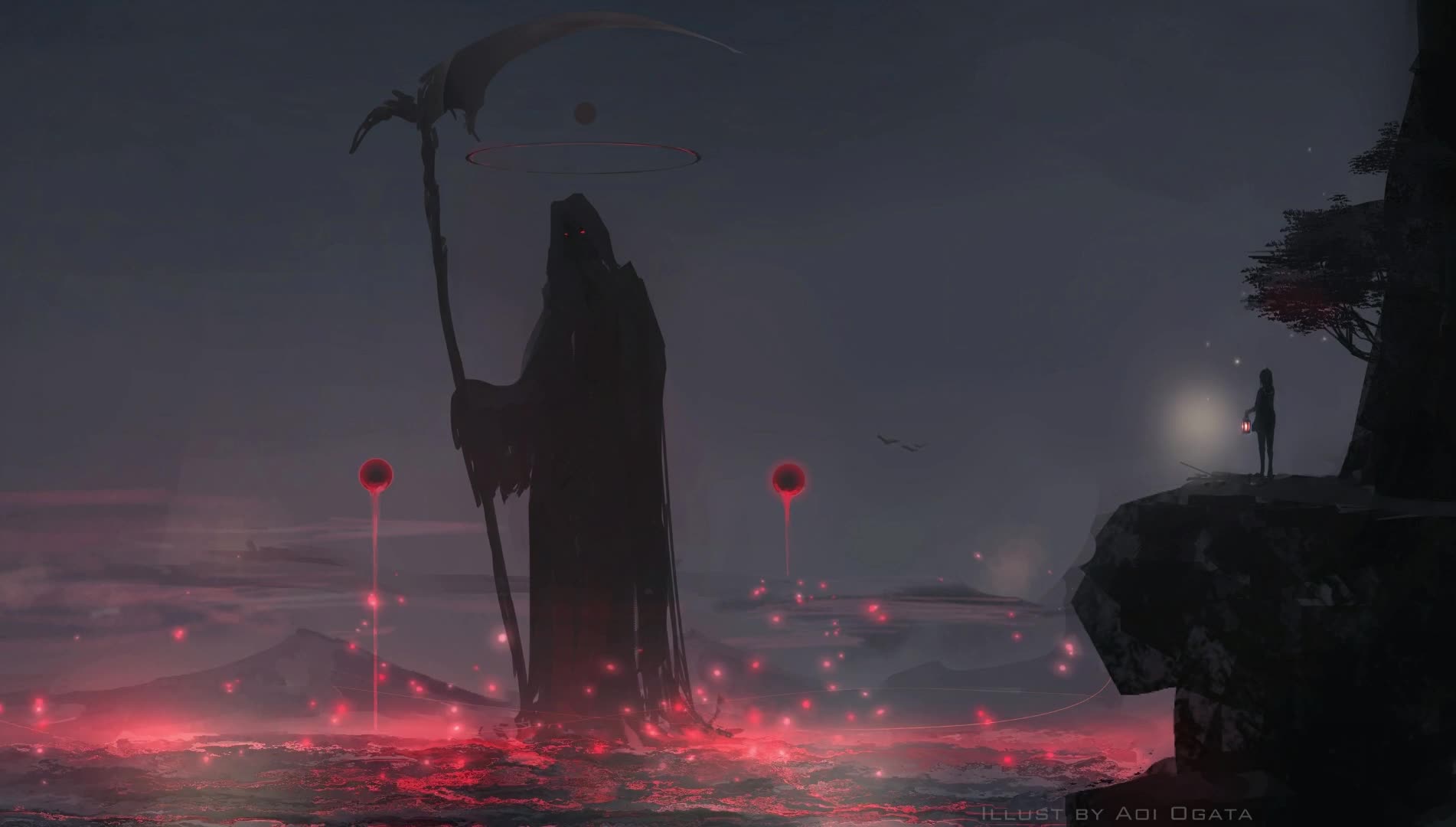 PC Grim Reaper Live Wallpaper Free