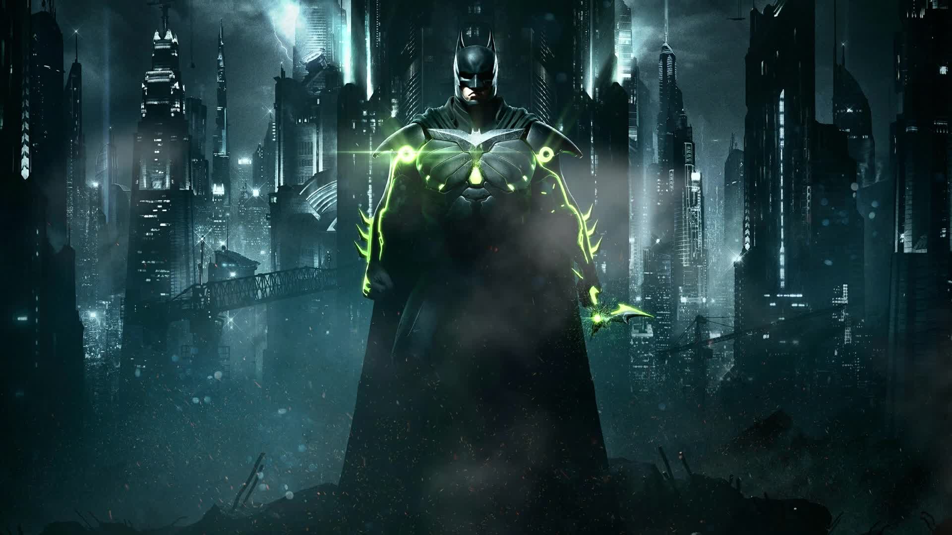 Download PC Batman Glow Live Wallpaper Free