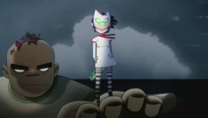 PC Noodle and Russel Gorillaz Live Wallpaper Free