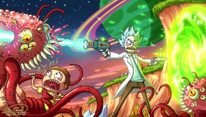 PC Rick N Morty Adventures Live Wallpaper Free