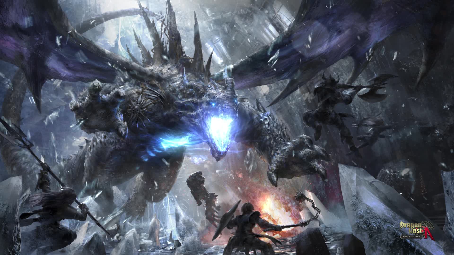 Download PC Ice Dragon Nest Live Wallpaper Free