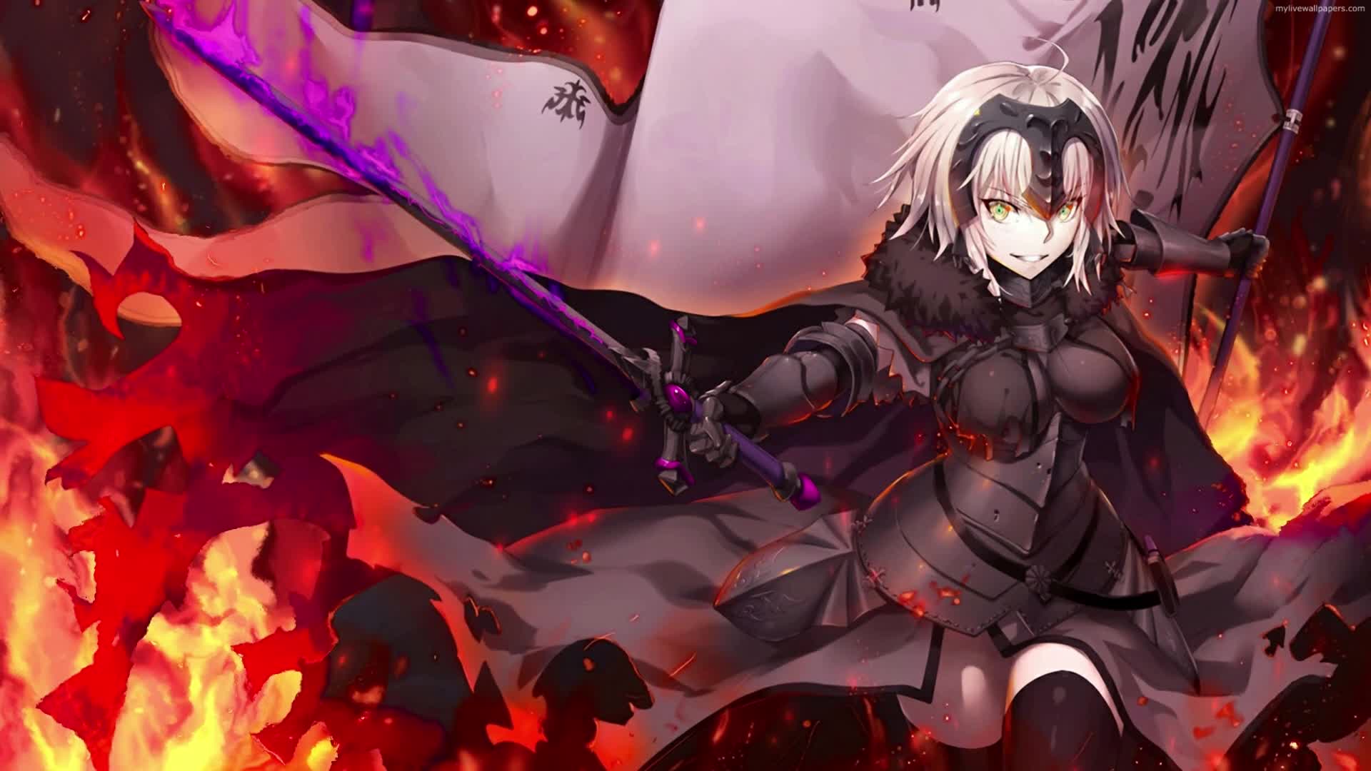 Download PC Flames Fate Grand Order Live Wallpaper Free