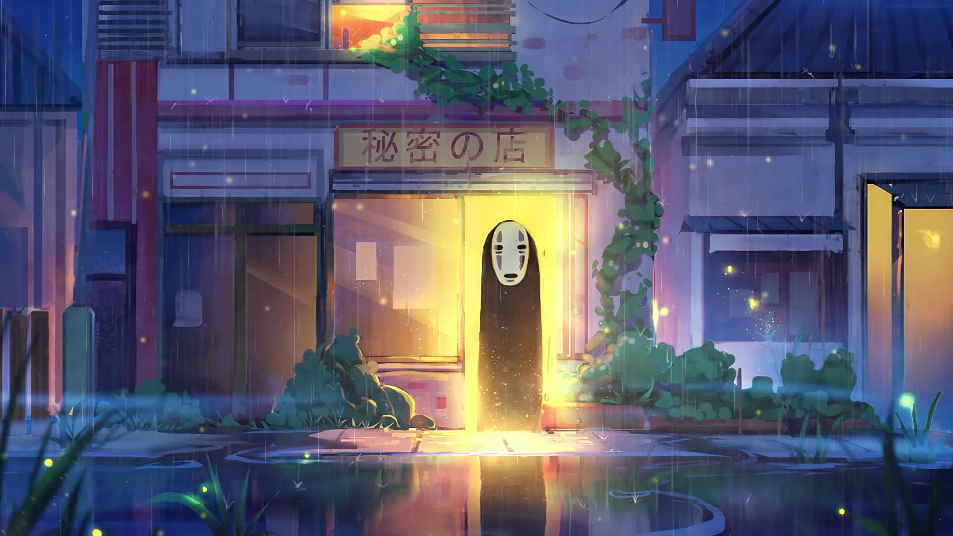 Download PC No Face Spirited Away Live Wallpaper Free