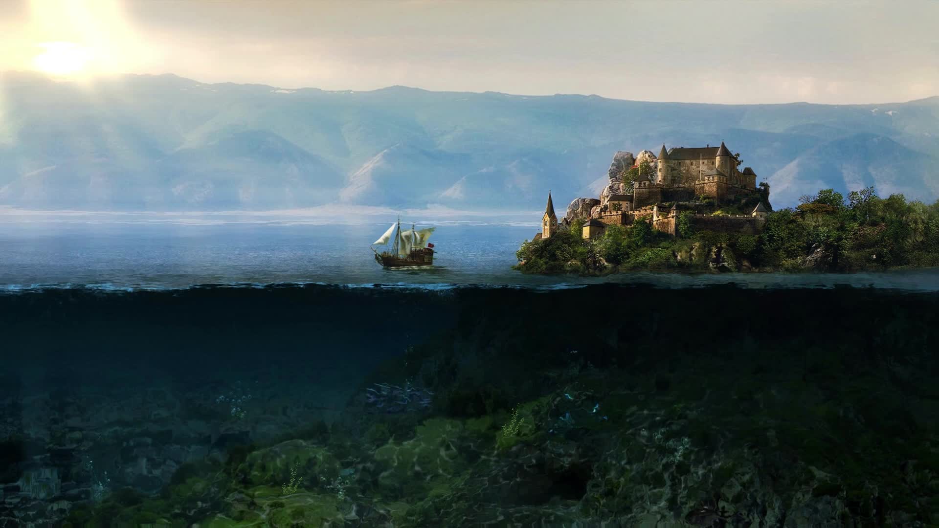 Download PC Land And Sea Live Wallpaper Free