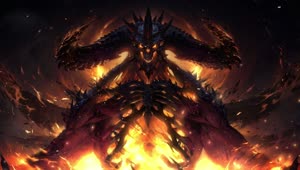 PC Diablo Fire x Live Wallpaper Free