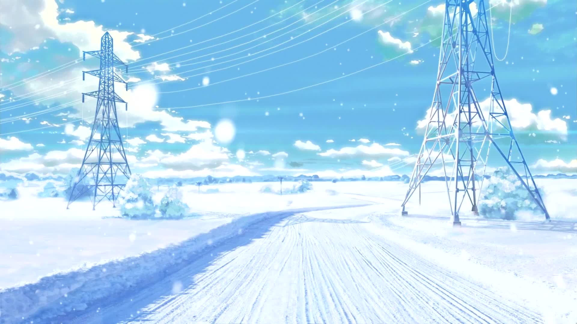 Download PC Snow Road Live Wallpaper Free