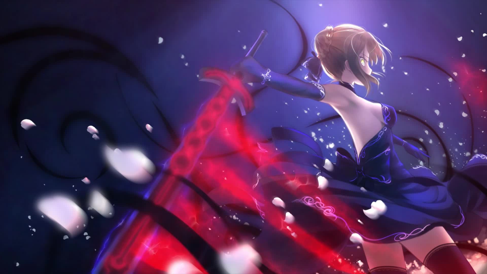 Download PC Fate Saber Alter Live Wallpaper Free