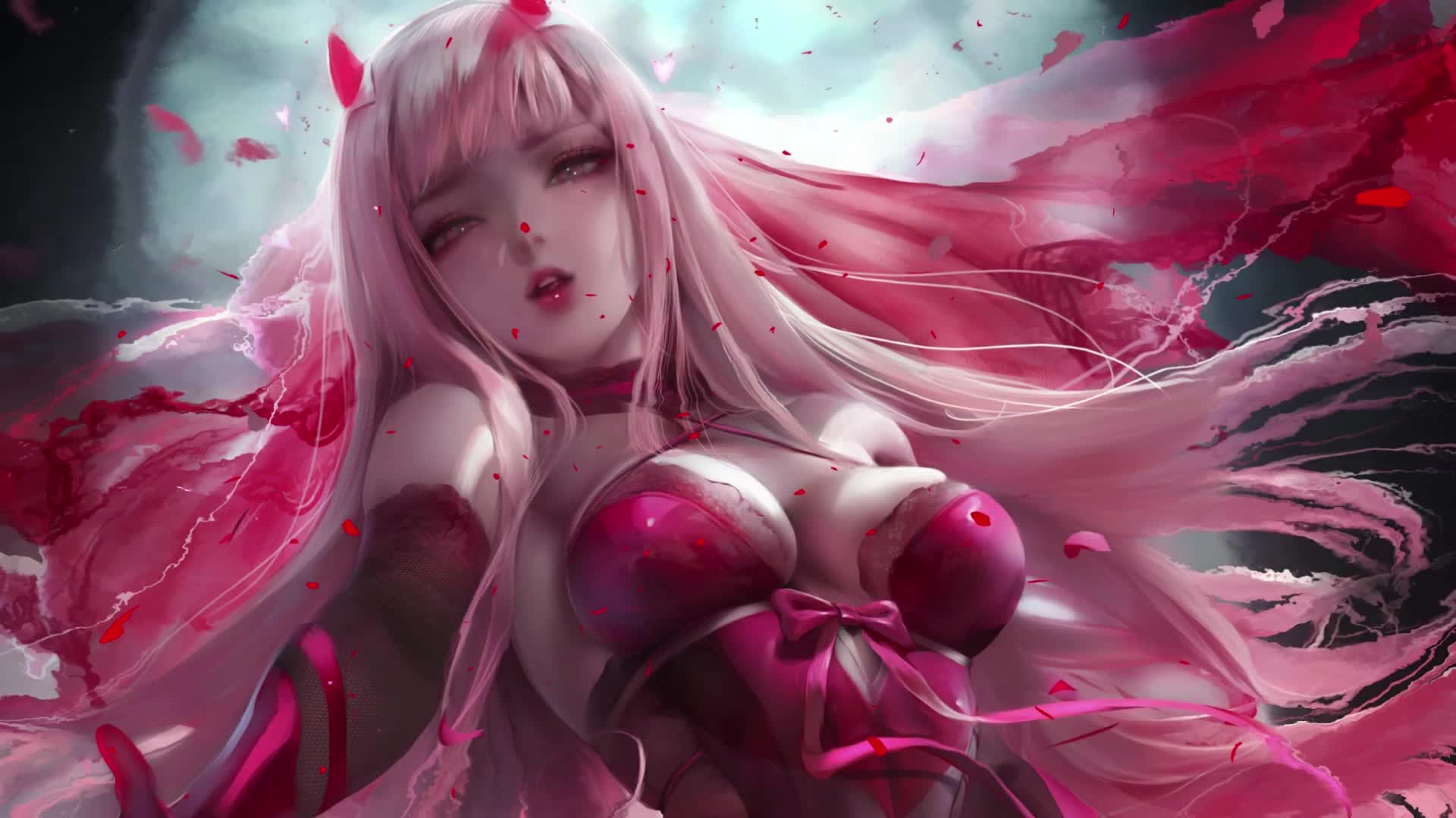 Download PC Darling in the Franx Red Live Wallpaper Free