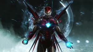 PC Iron Man Nano Tech Live Wallpaper Free