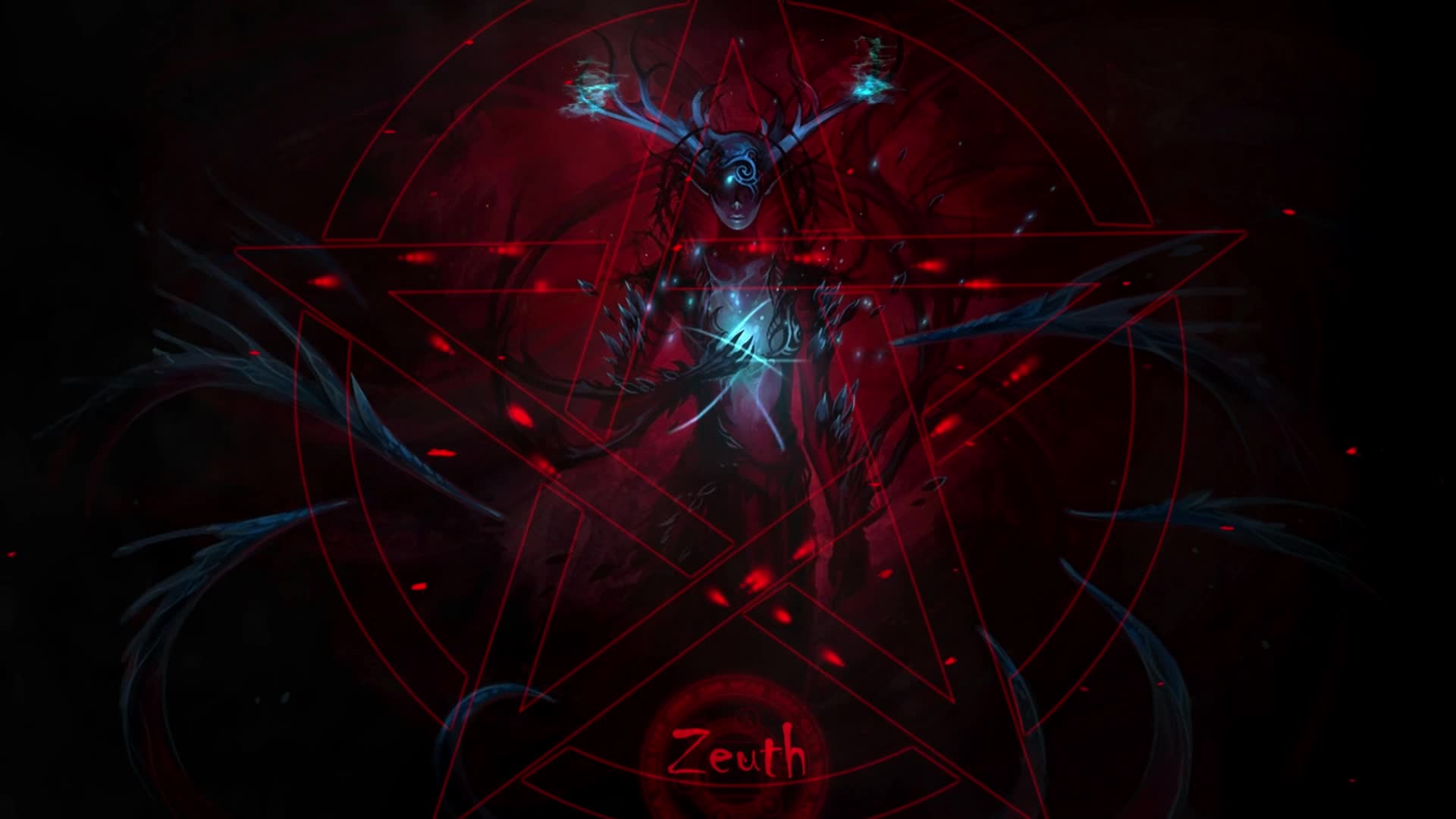 Download PC  Demon Girl Pentagram Live Wallpaper Free