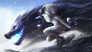 PC Kindred Snow LoL Live Wallpaper Free