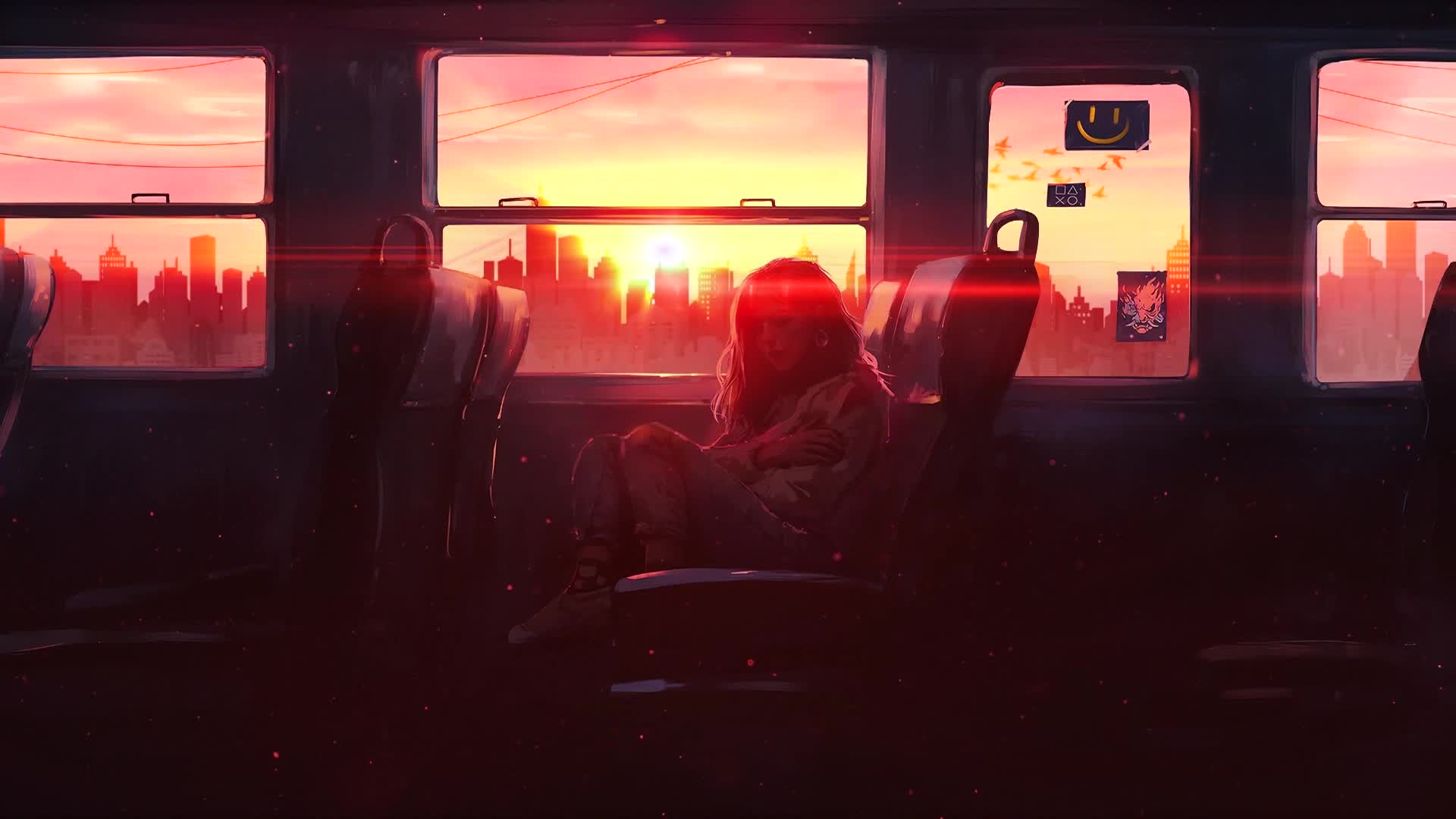 Download PC Train Ride Home Live Wallpaper Free