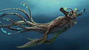 PC Sea Monster Live Wallpaper Free