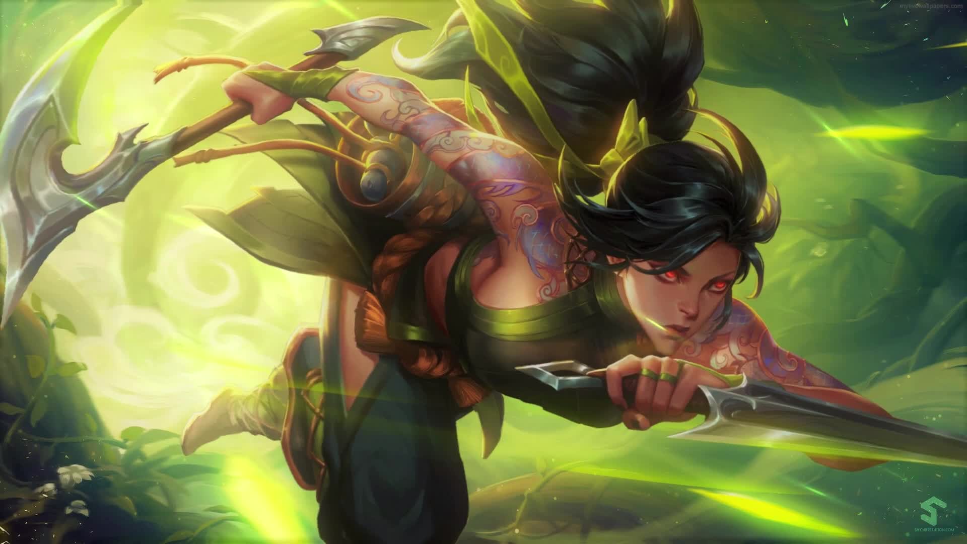 Download PC Akali Sprint Live Wallpaper Free