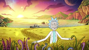 PC Alien World Rick and Morty Live Wallpaper Free