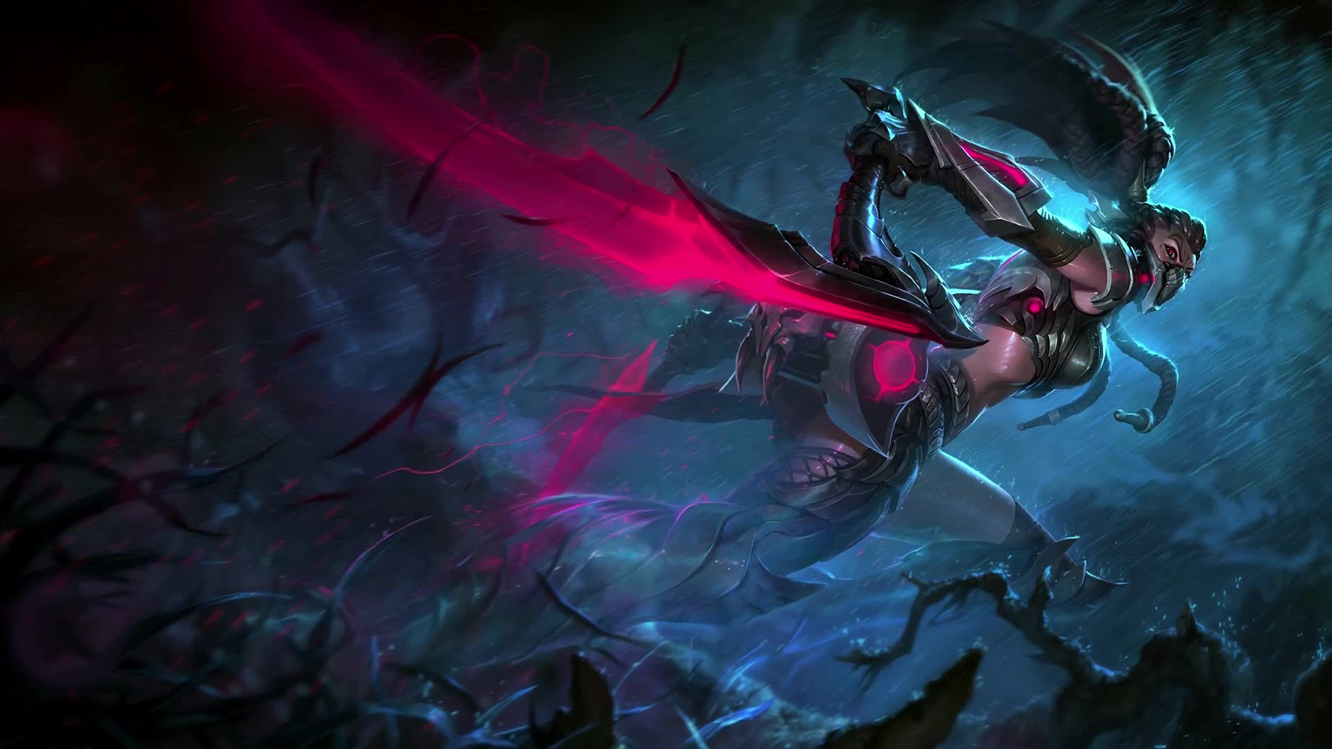 Download PC Headhunter Akali LOL Live Wallpaper Free