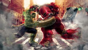 PC Hulk vs Ironman Avengers Live Wallpaper Free