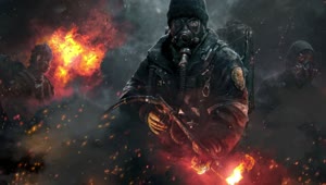 PC Flame Thrower Tom Clancys Division Live Wallpaper Free
