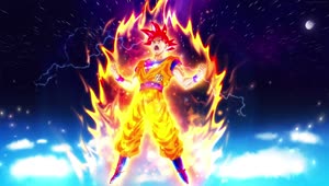 PC Fire Goku Dragon Ball Super Live Wallpaper Free