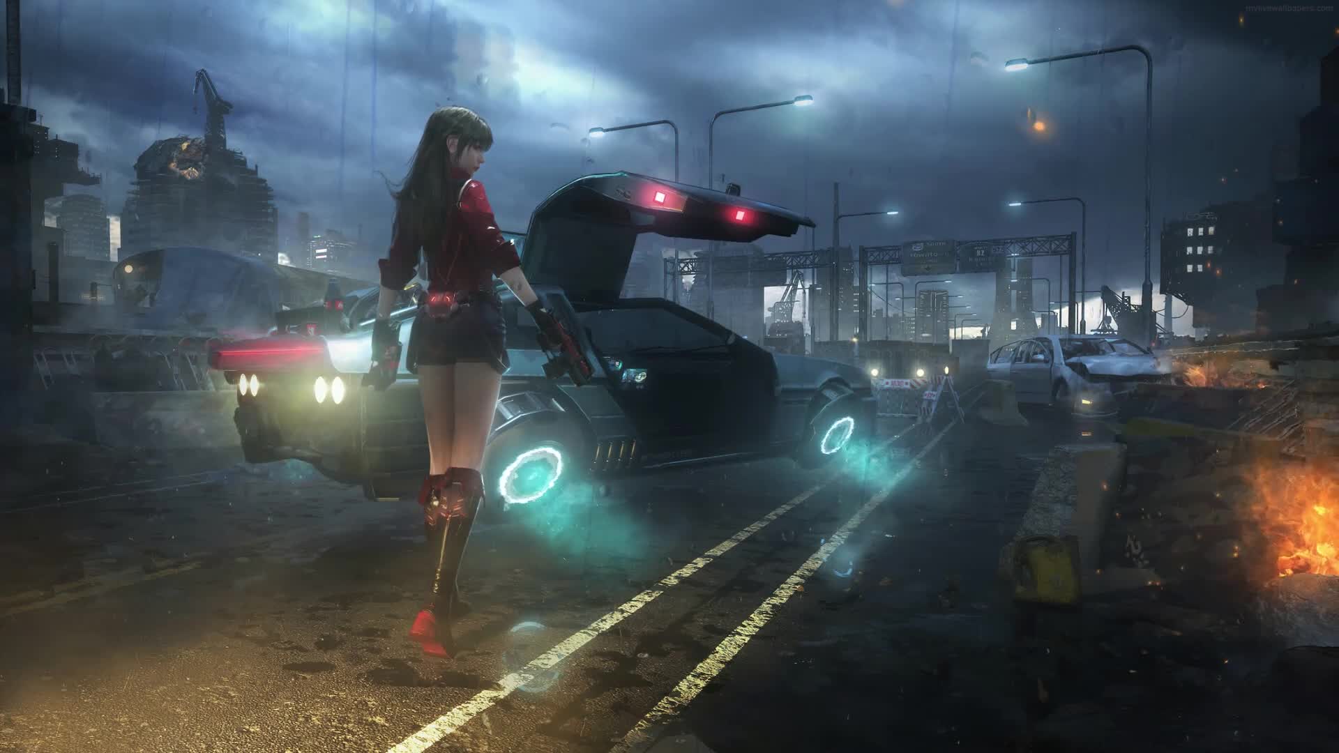 Download PC Cyber Hunter 1 Live Wallpaper Free