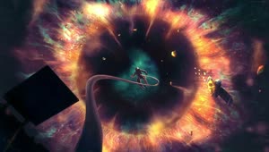 PC The Eye in Space Live Wallpaper Free