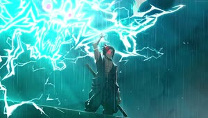 PC Sasuke Uchiha Lightning Naruto Shippuden Live Wallpaper Free