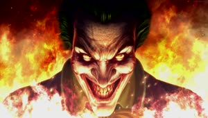 PC Joker Flames Live Wallpaper Free