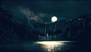 PC Moonlight Lake Live Wallpaper Free