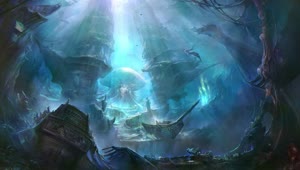 PC Underwater Realm Live Wallpaper Free