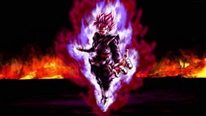 PC Super Saiyan Rose Goku Black Live Wallpaper Free
