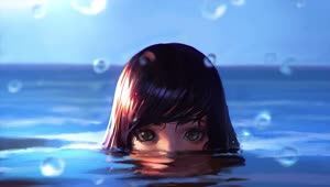 4K Girl Underwater Live Wallpaper For PC