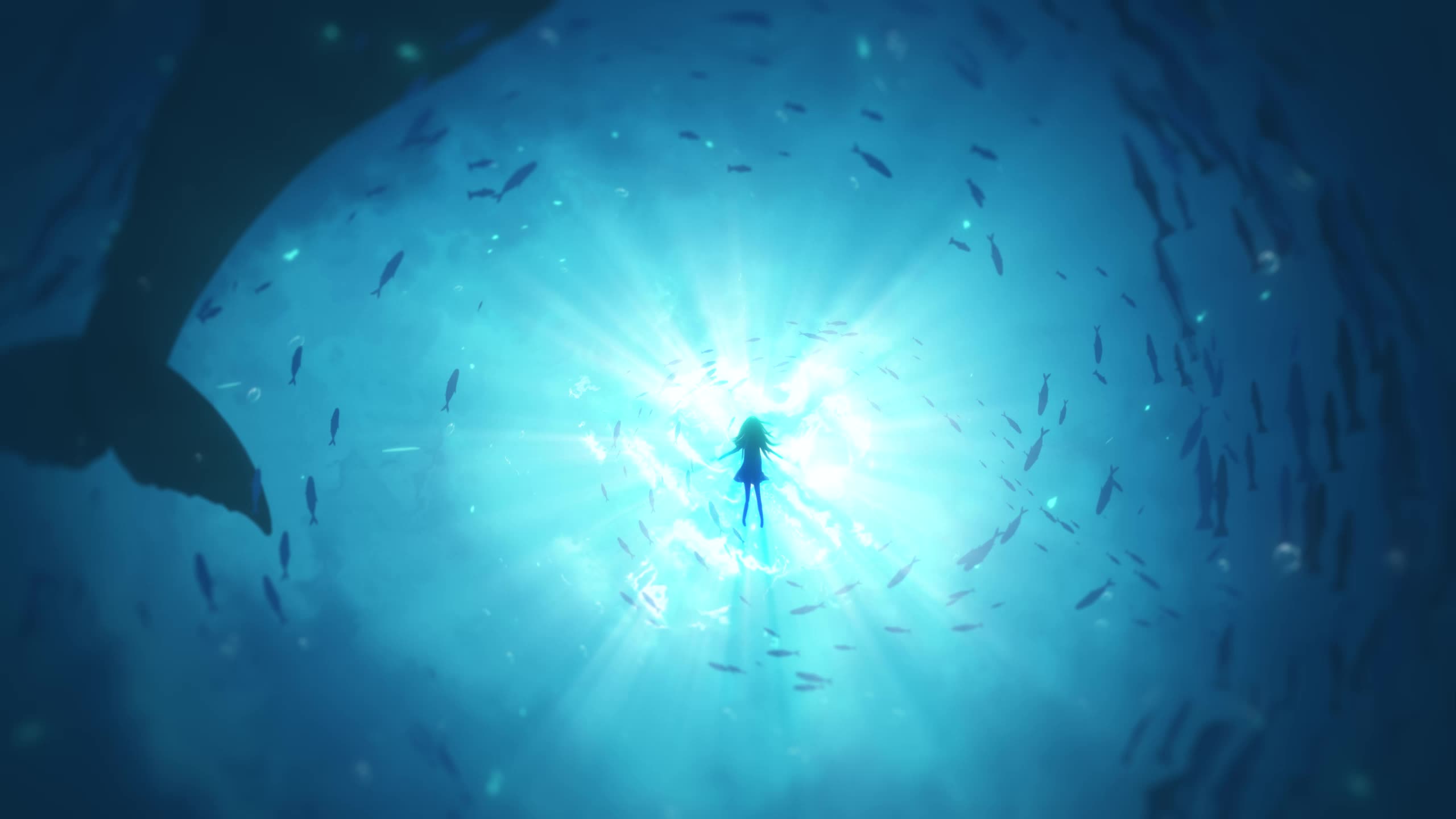 Download PC HD Eyes Of The Sea Live Anime Wallpaper