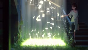 PC HD Light Fall Live Anime Wallpaper