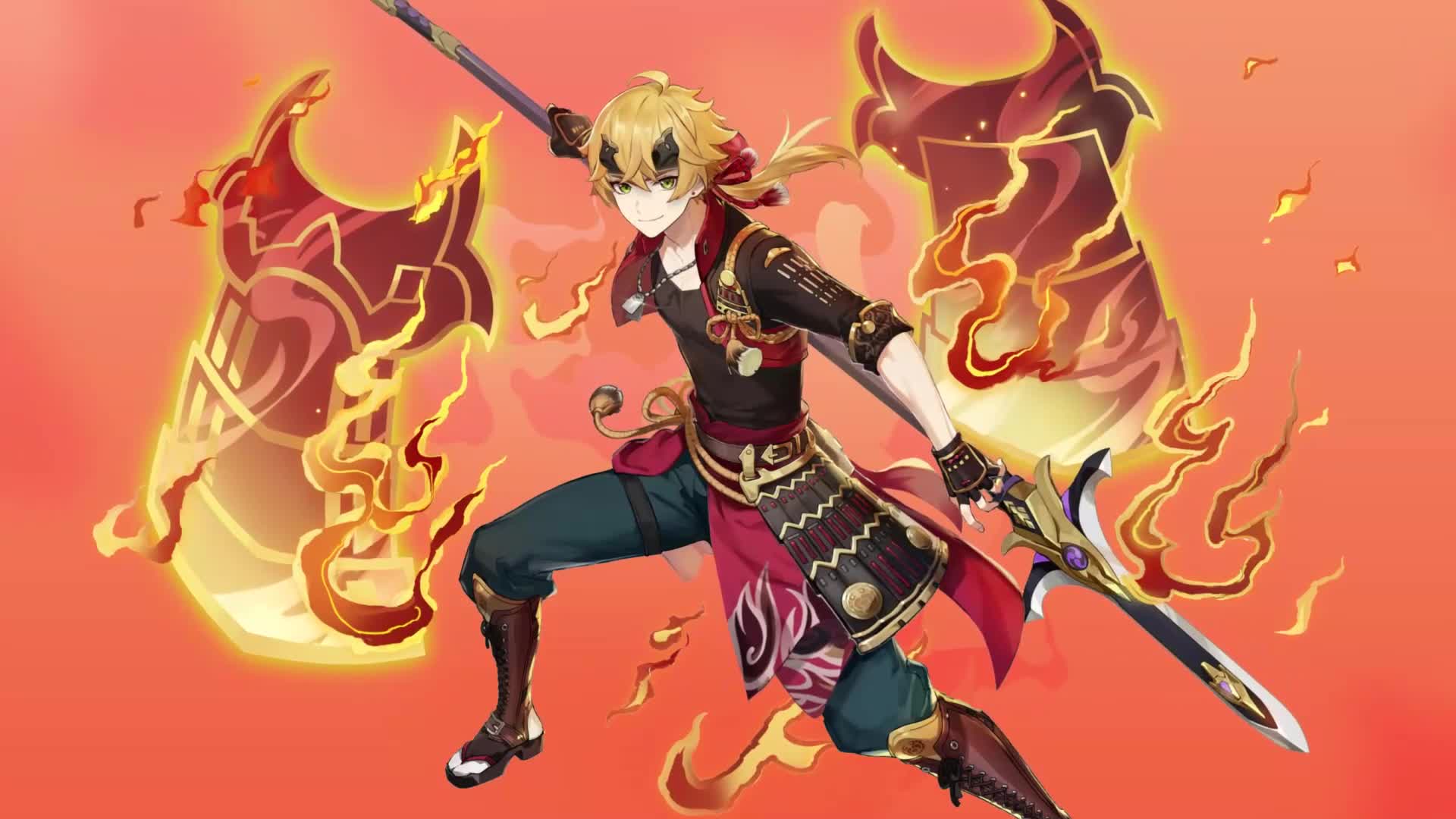 Download PC Desktop Genshin Impact Tohma PC Desktop 1080p Live Wallpaper