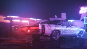 Anime Dodge Charger RT Car Live Wallpaper