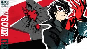 Persona 5 Shows Over Live Wallpaper For Pc