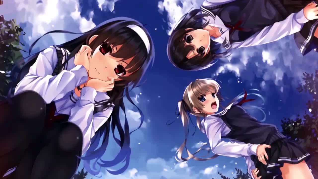 Download Anime School Girls HD Live Wallpaper For PC