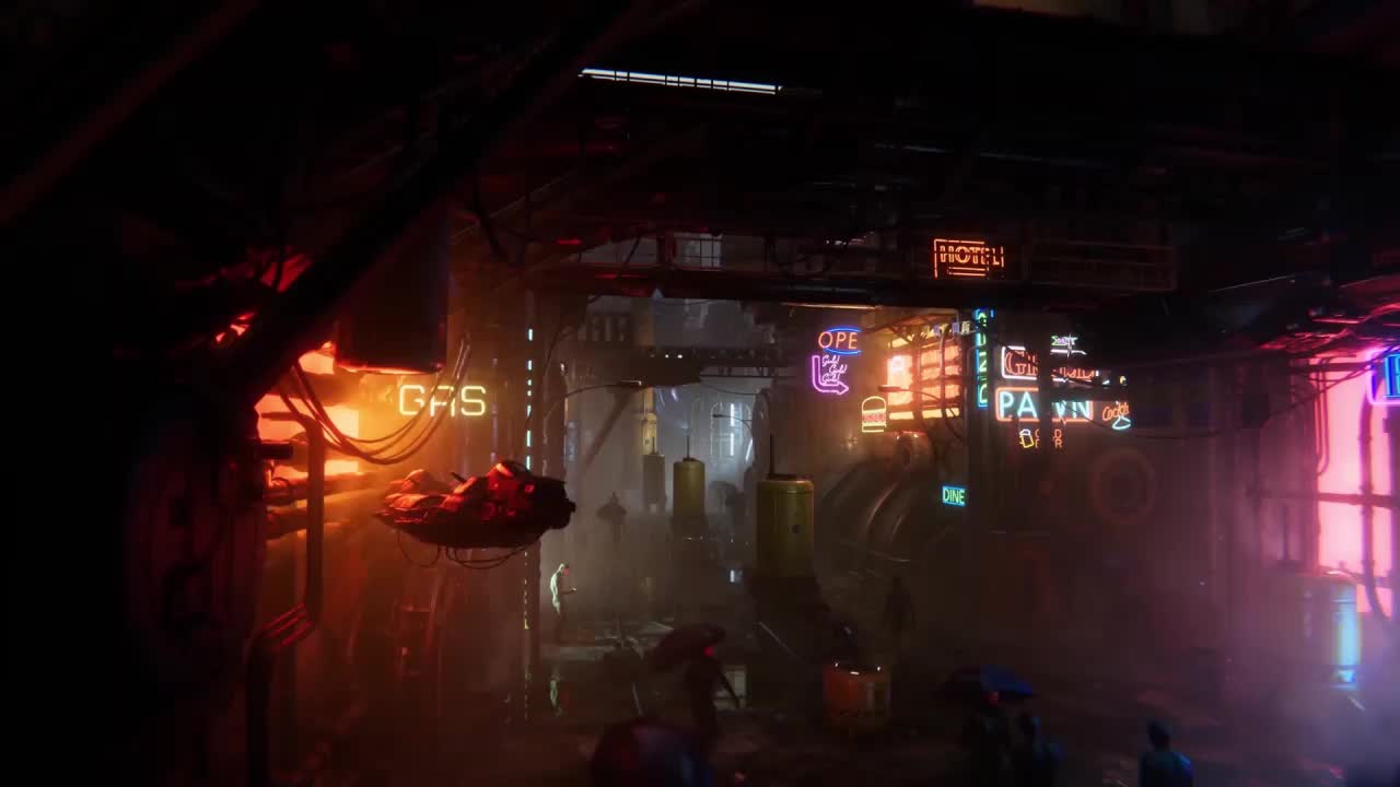 Download Cyber City HD Live Wallpaper For PC