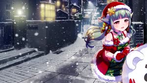 Snow Girl HD Live Wallpaper For PC
