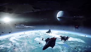 Death Star Space HD Live Wallpaper For PC