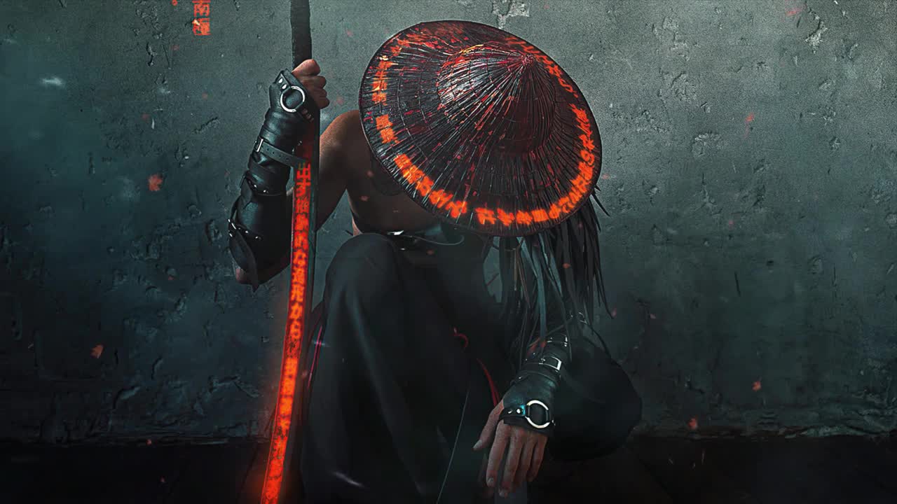 Download Samurai HD Live Wallpaper For PC