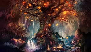 Forest Of Embers HD Live Wallpaper For PC