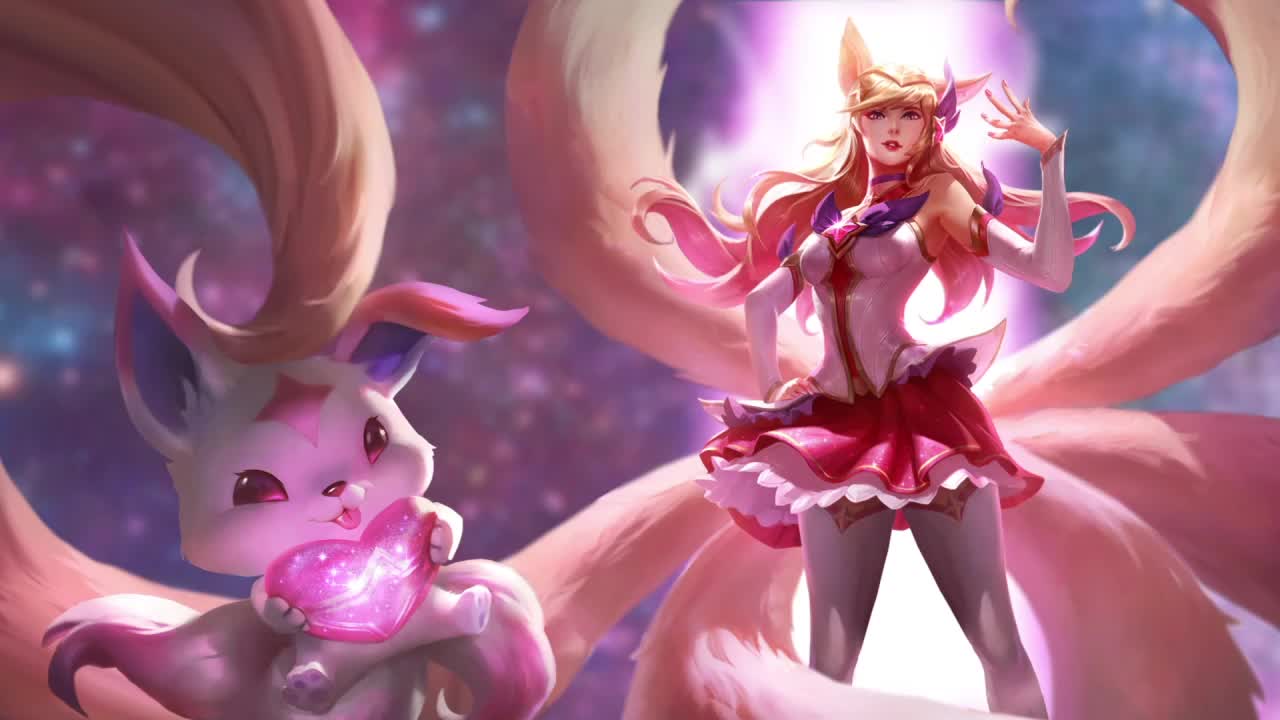 Download Star Guardian Ahri League Of Legends HD Live Wallpaper For PC